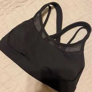 Lululemon Black Sports Bra Size 2